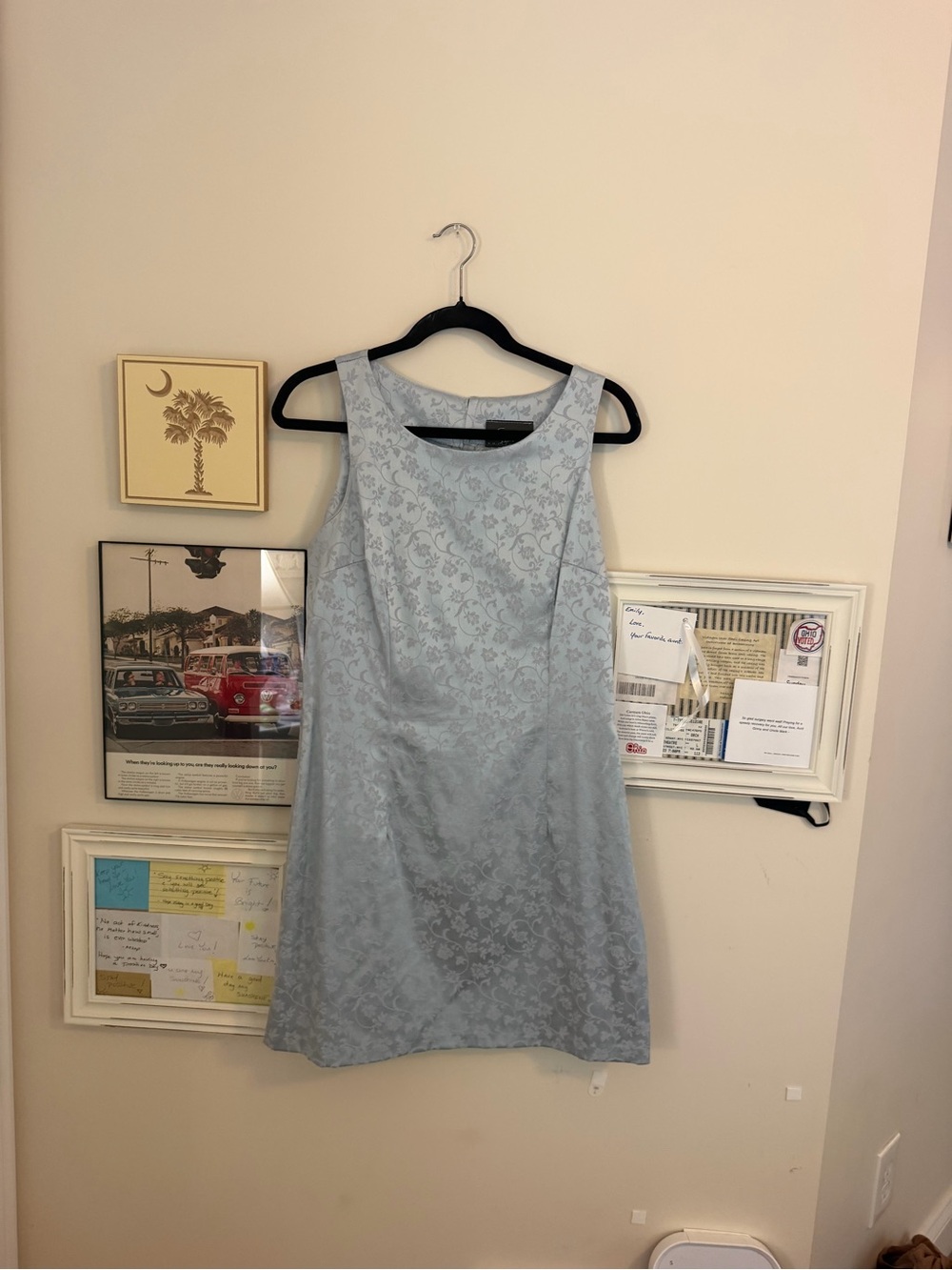 Blue dress size large